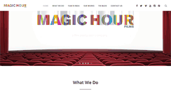 Desktop Screenshot of magichourfilms.com